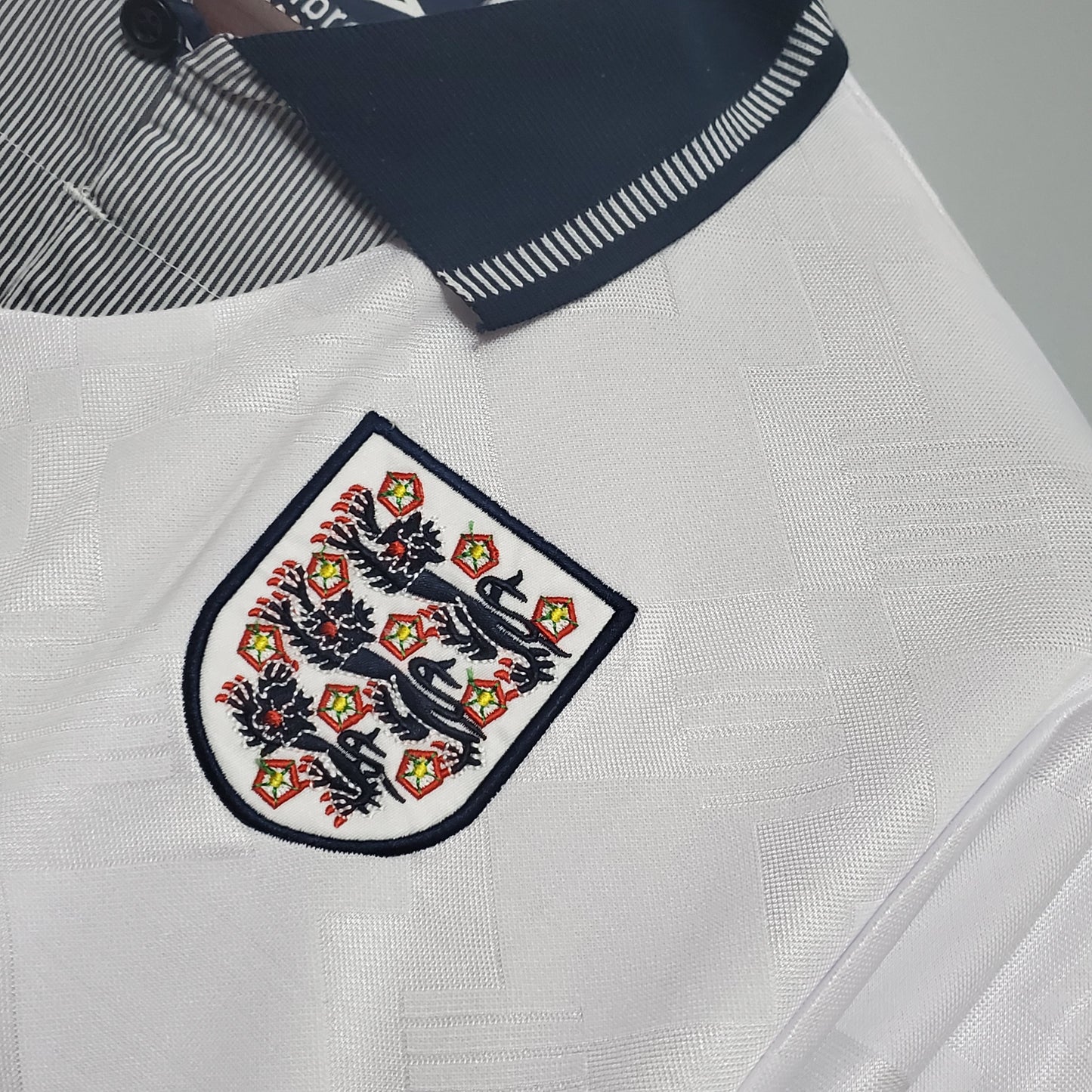 England World Cup Italia 90 Home Jersey