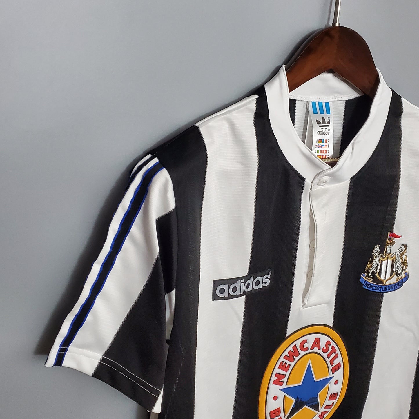 Newcastle United 1995 - 1997 Home Jersey