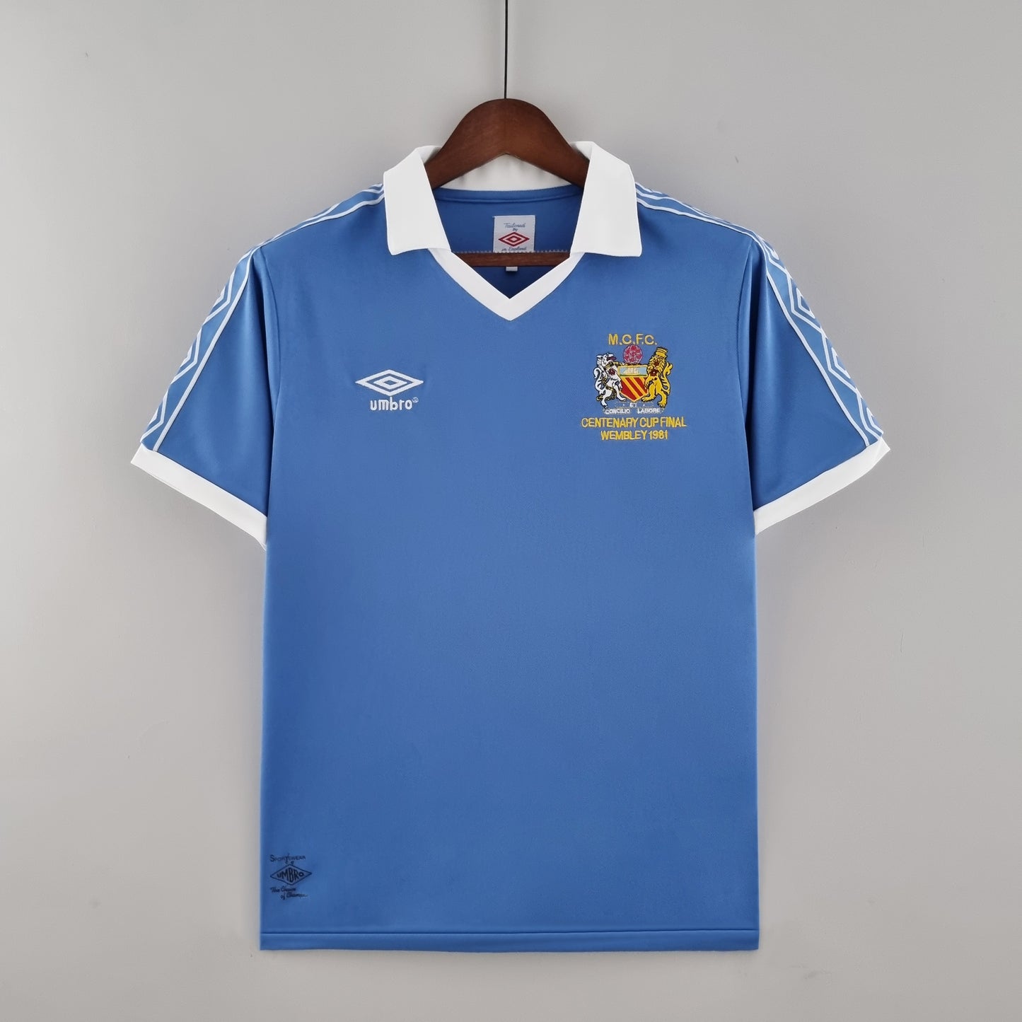 Manchester City 1981 FA Cup Final Jersey