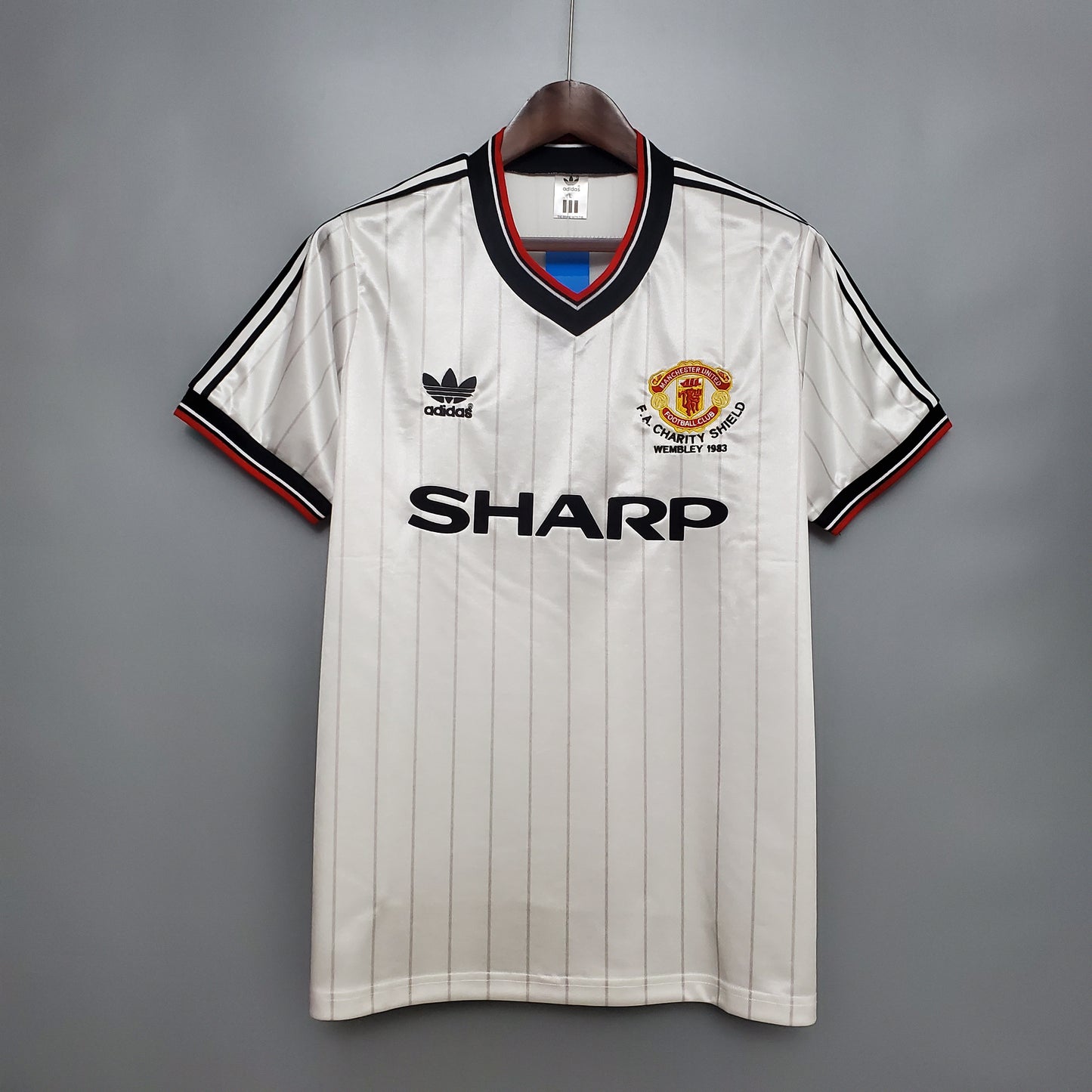 Manchester United 1983 Charity Shield Short Sleeve Jersey