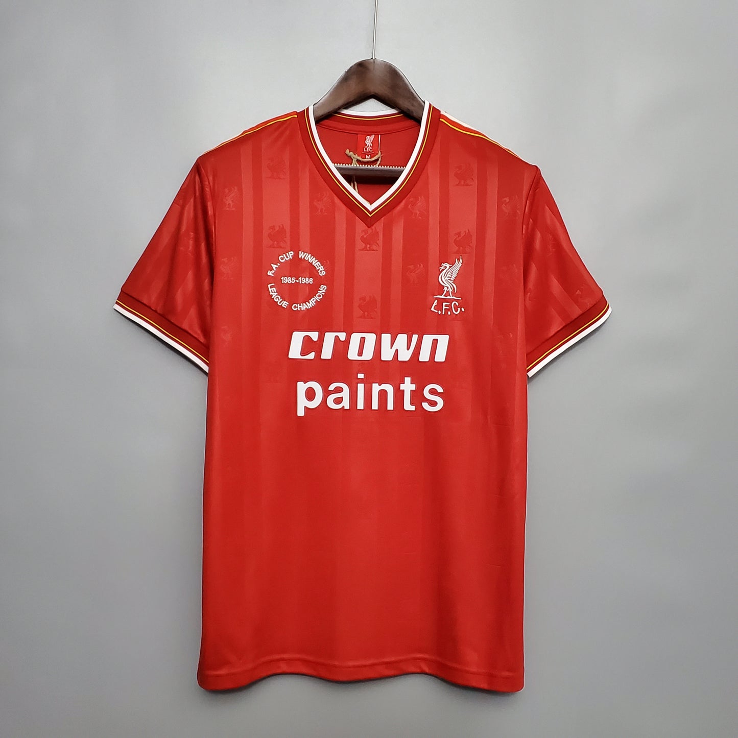 Liverpool 1985/86 Double Winners Third Away Jersey