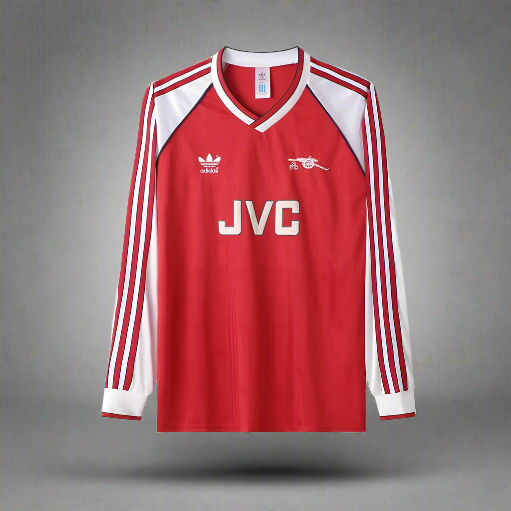 Arsenal 1988 - 90 Away Long Sleeve Jersey