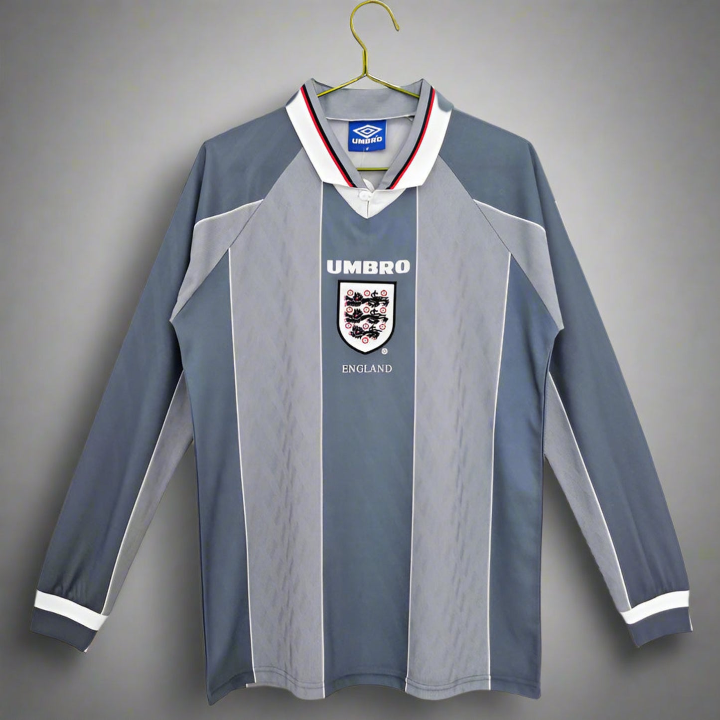 England Euro 96 Away Long Sleeve Jersey