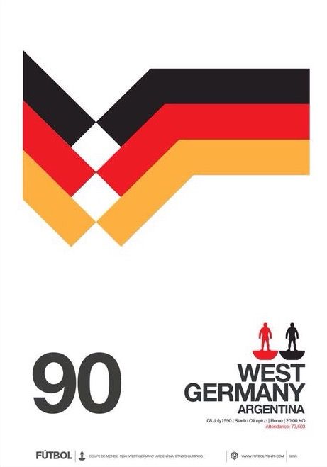 West Germany 1990 Home Jersey