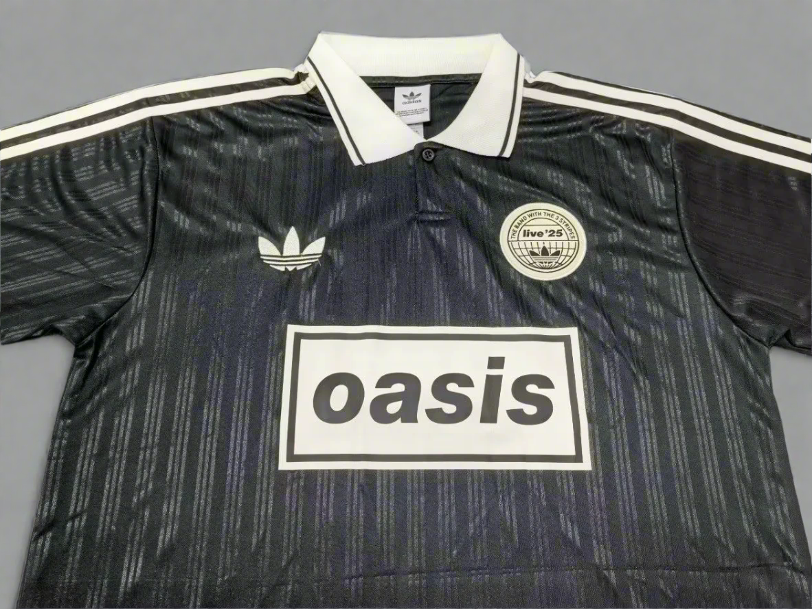 oasis Live 25 Jersey Black