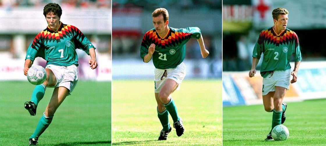 Camiseta Alemania 1994 Segunda Visitante