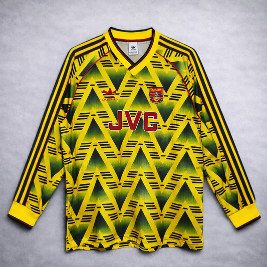 Arsenal 92/93 Away Jersey Long Sleeve - The Bruised Banana