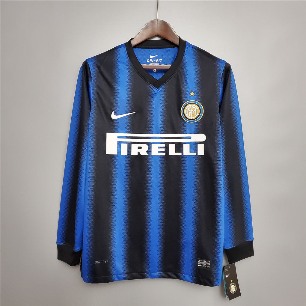 Inter Milan 10/11 Long Sleeve Jersey