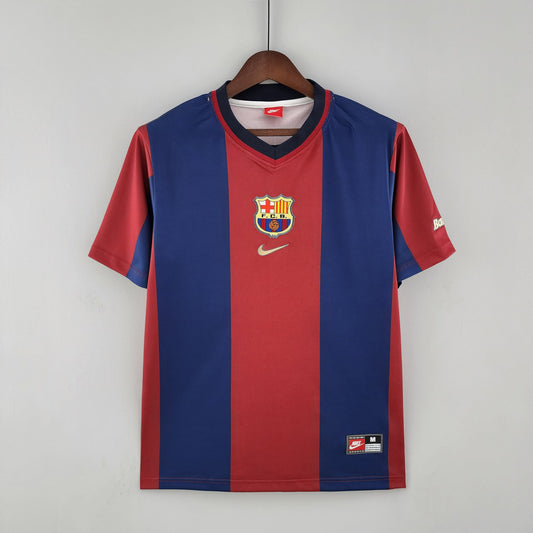 Retro Football Classics FC Barcelona 98/99 Home Jersey&nbsp;