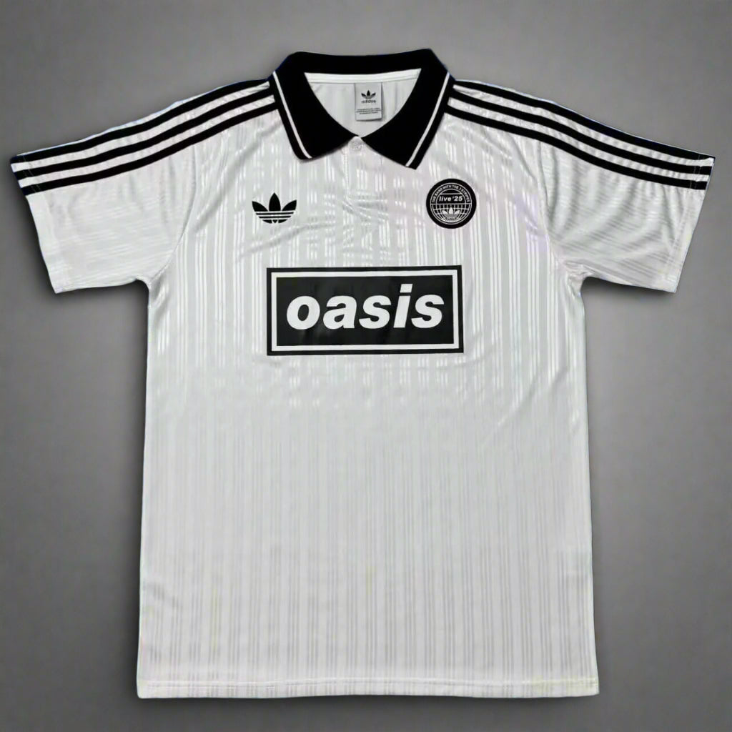 oasis Live 25 Jersey White
