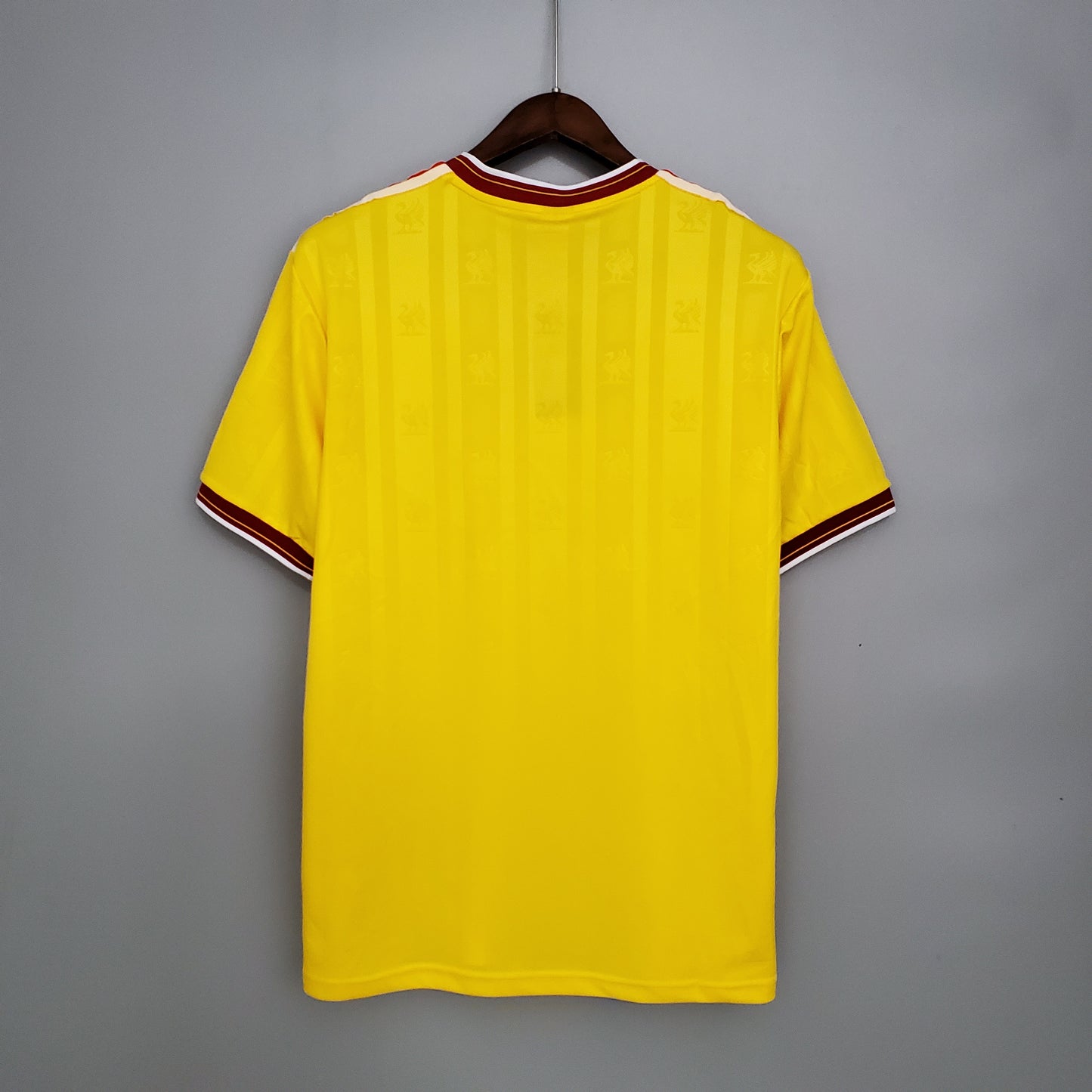 Camiseta de visitante de la tercera equipación del Liverpool 1985/86 Double Winners