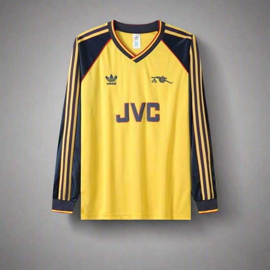 Arsenal 1988 - 90 Away Long Sleeve Jersey