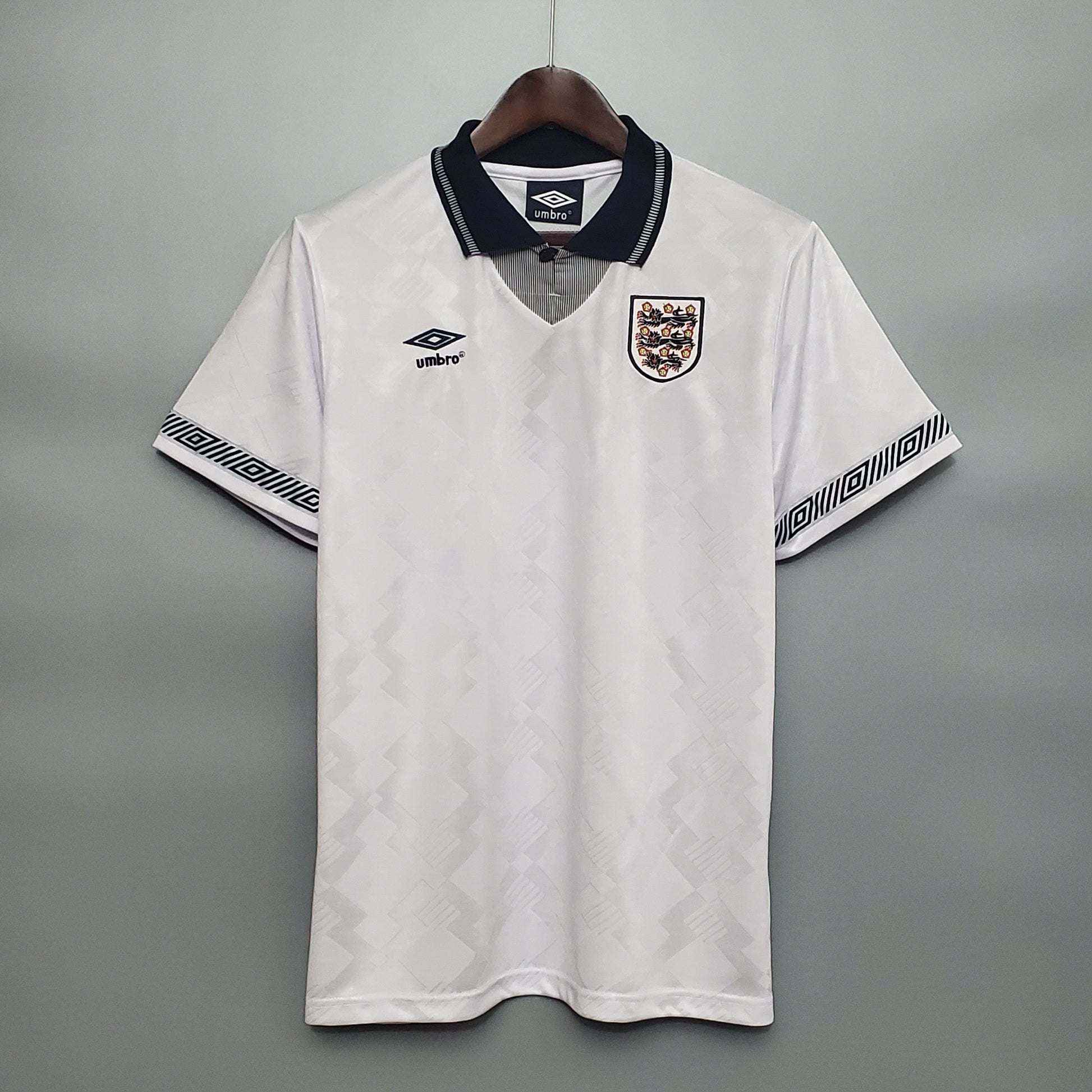 Retro Football Classics England World Cup Italia 90 Home Jersey