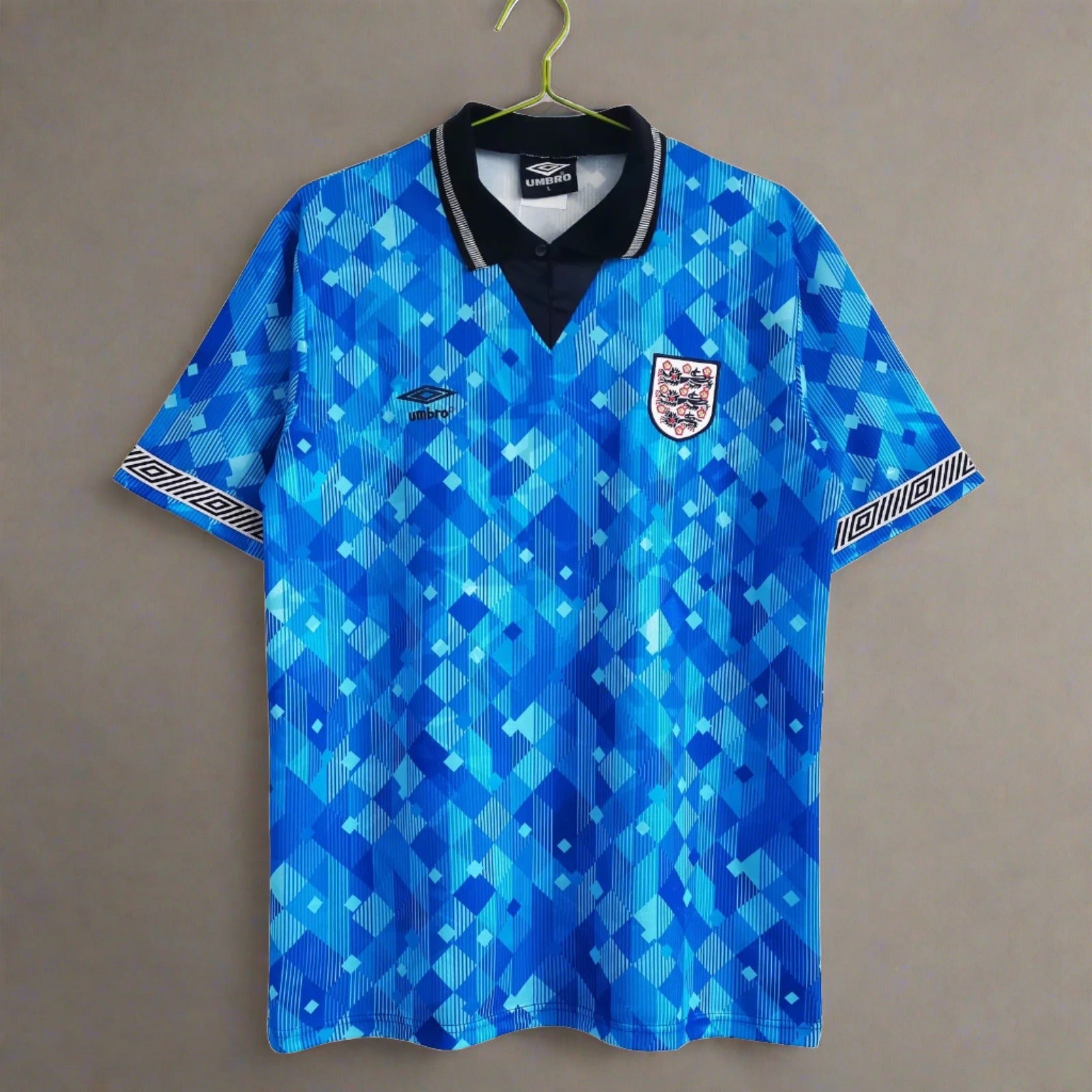 Retro Football Classics England World Cup Italia 90 Away Jersey