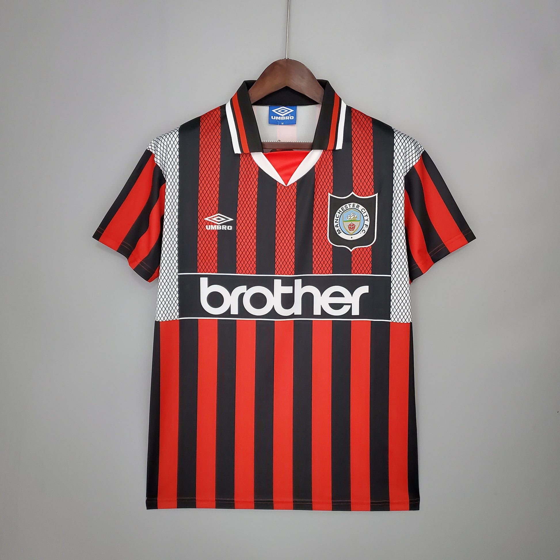 Retro Football Classic Manchester City 1994 - 1996 Away Jersey