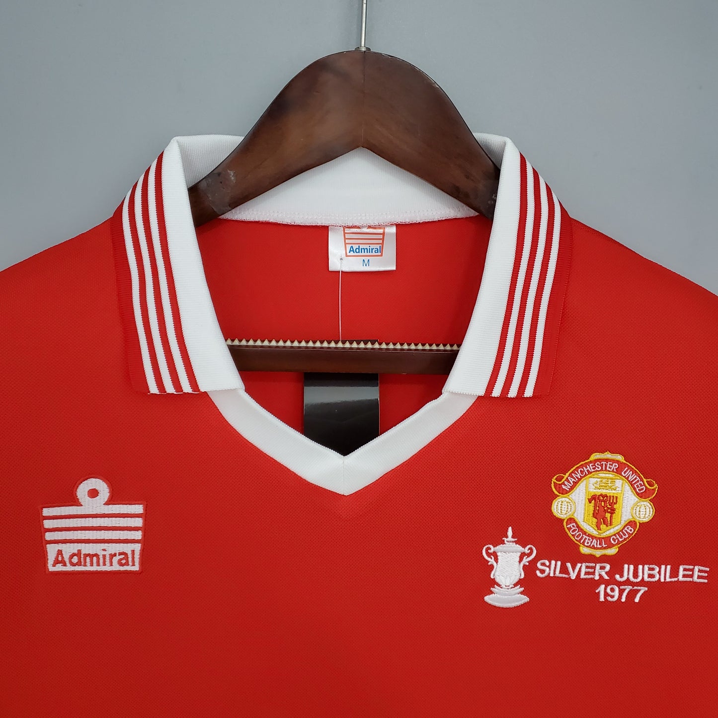 Camiseta Manchester United Copa Fa 1977