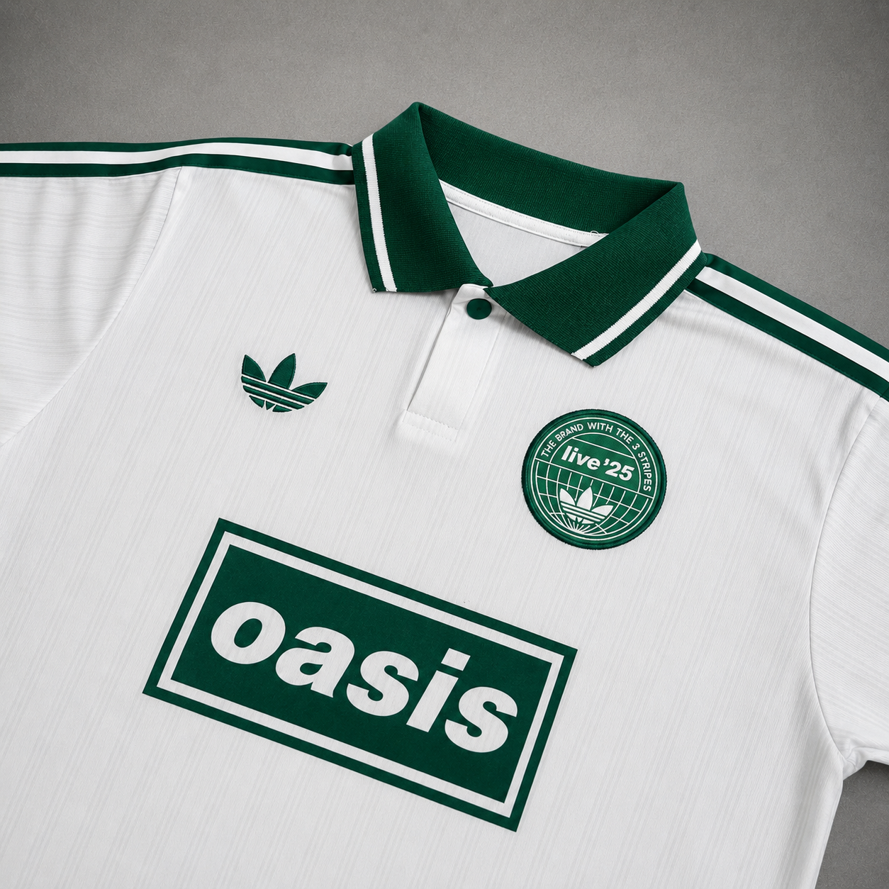 oasis Live 25 Jersey Green