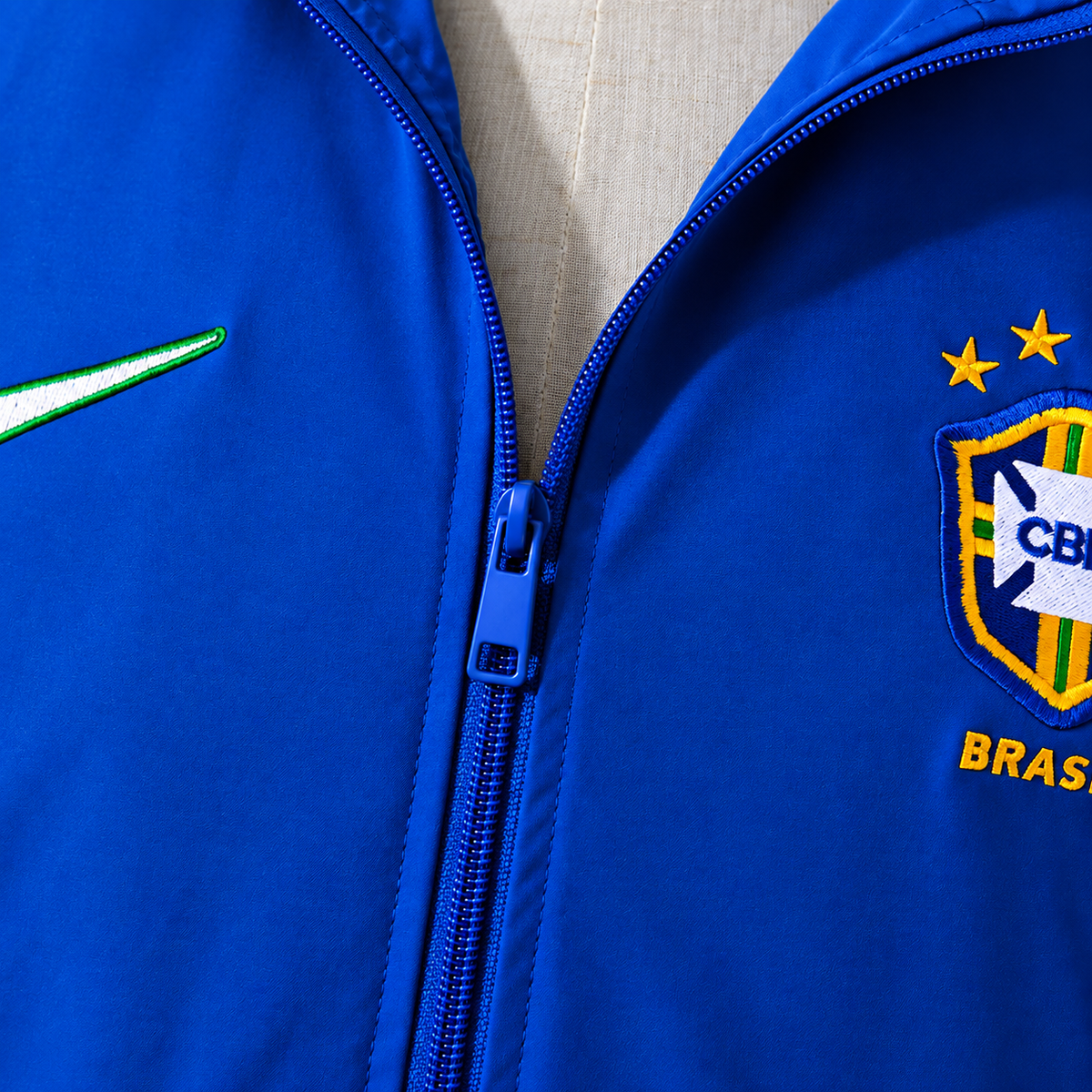 Brazil 1998 Retro Tracksuit Top