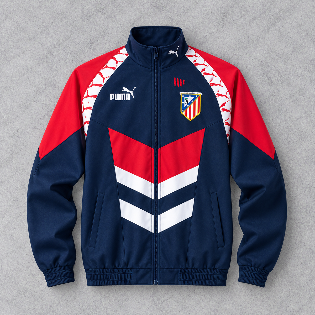 Atletico Madrid tracksuit top front