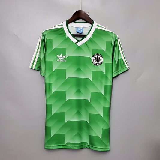 West Germany 1988 Green Away Jersey