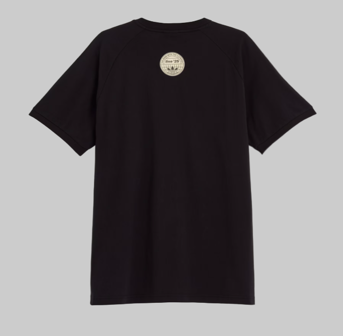 oasis Live 25 Round neck Black