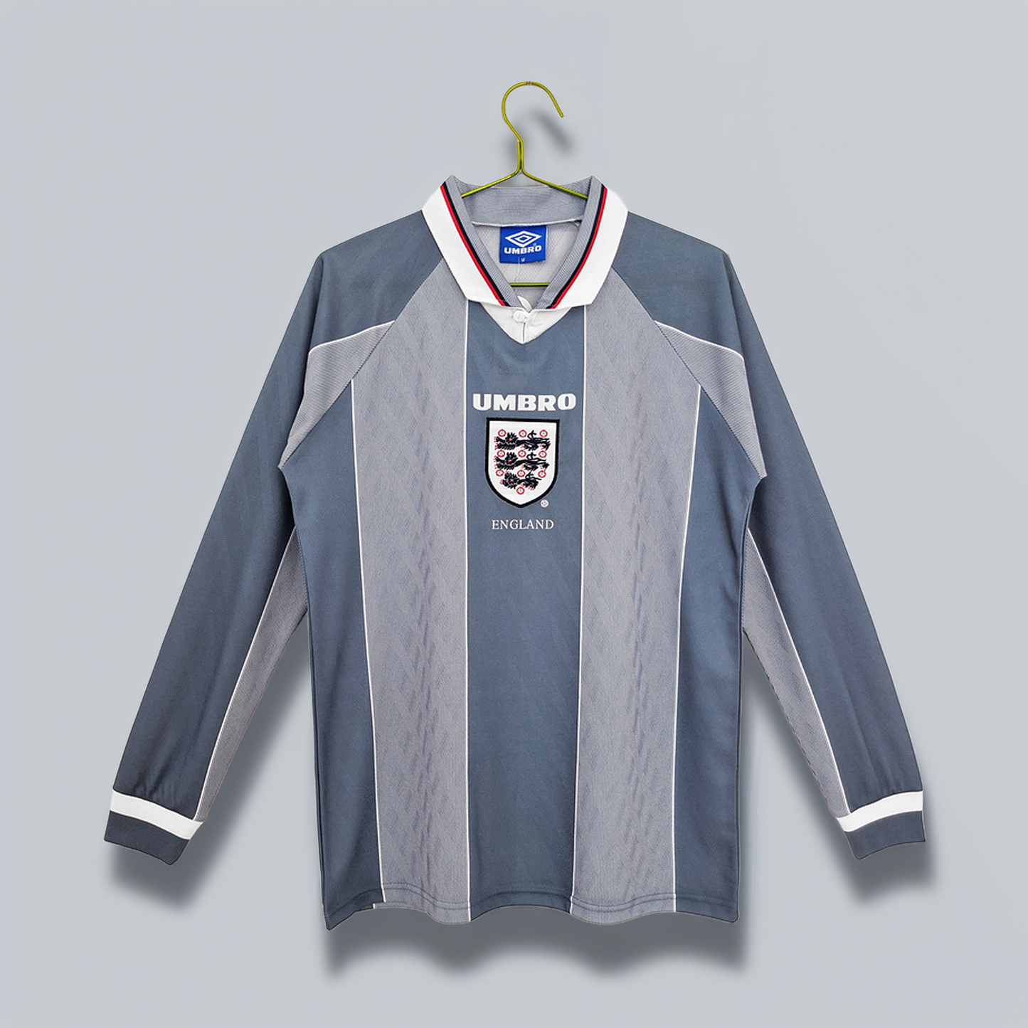 England Euro 96 Away Long Sleeve Jersey