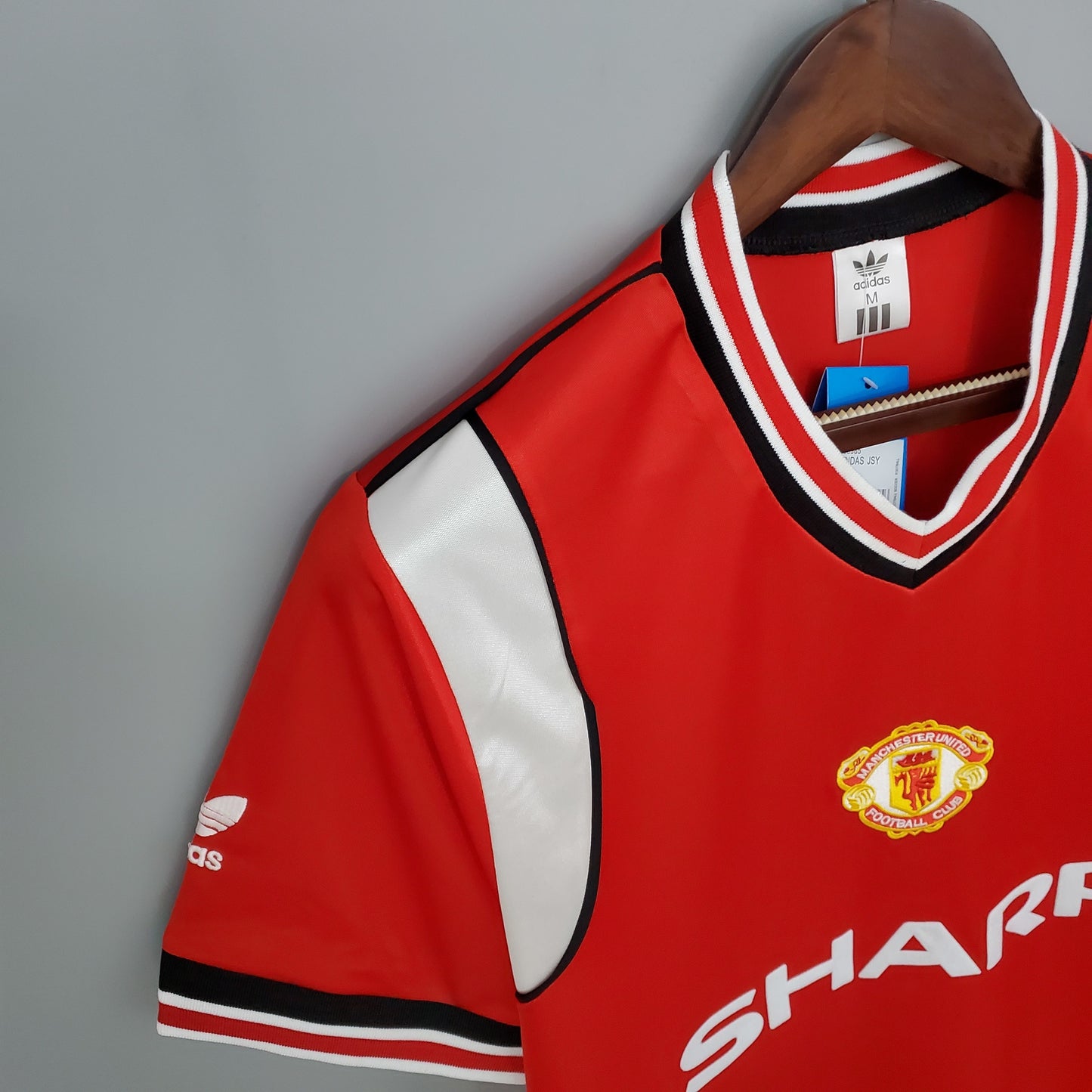 Manchester United 85/86 Home Short Sleeve Jersey