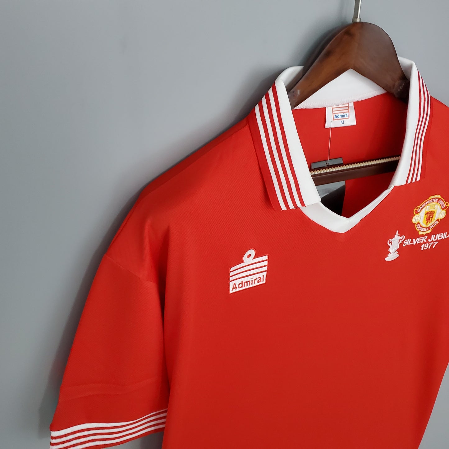 Camiseta Manchester United Copa Fa 1977