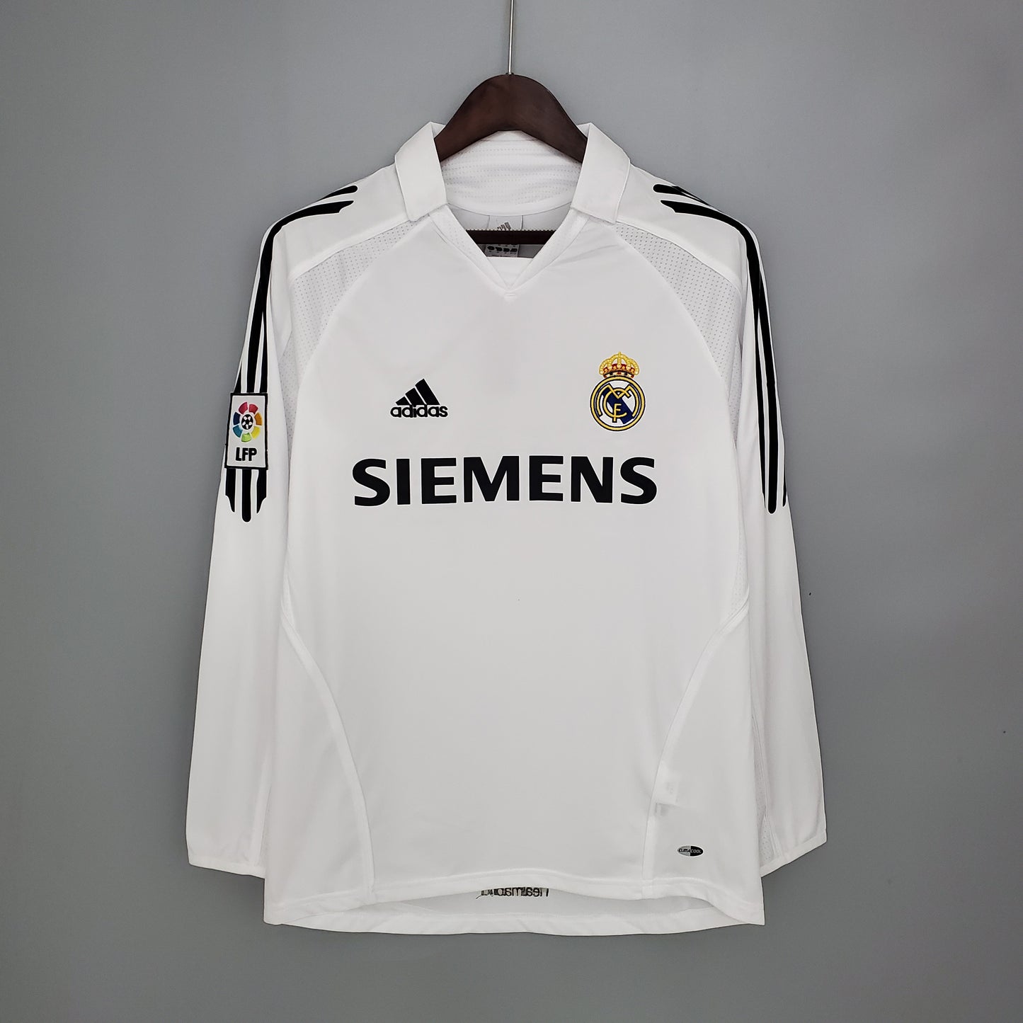 Real Madrid 05/06 Long Sleeve Home Jersey