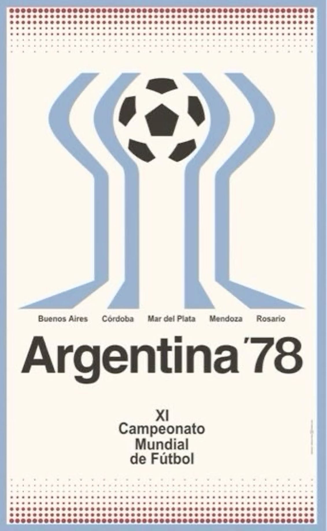 Argentina 1978 World Cup Home Shirt