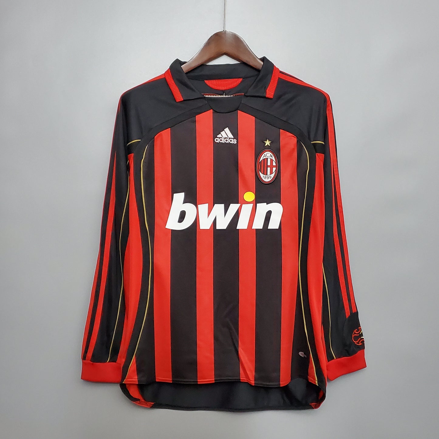 AC Milan 06/07 Long Sleeve Home Jersey