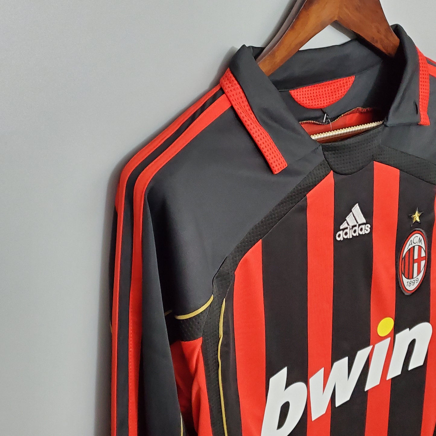 AC Milan 06/07 Long Sleeve Home Jersey