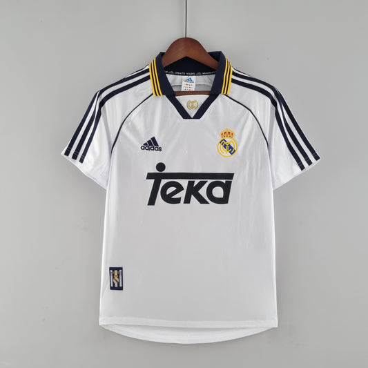 Retro Football Classics Real Madrid 00/01 Home Jersey