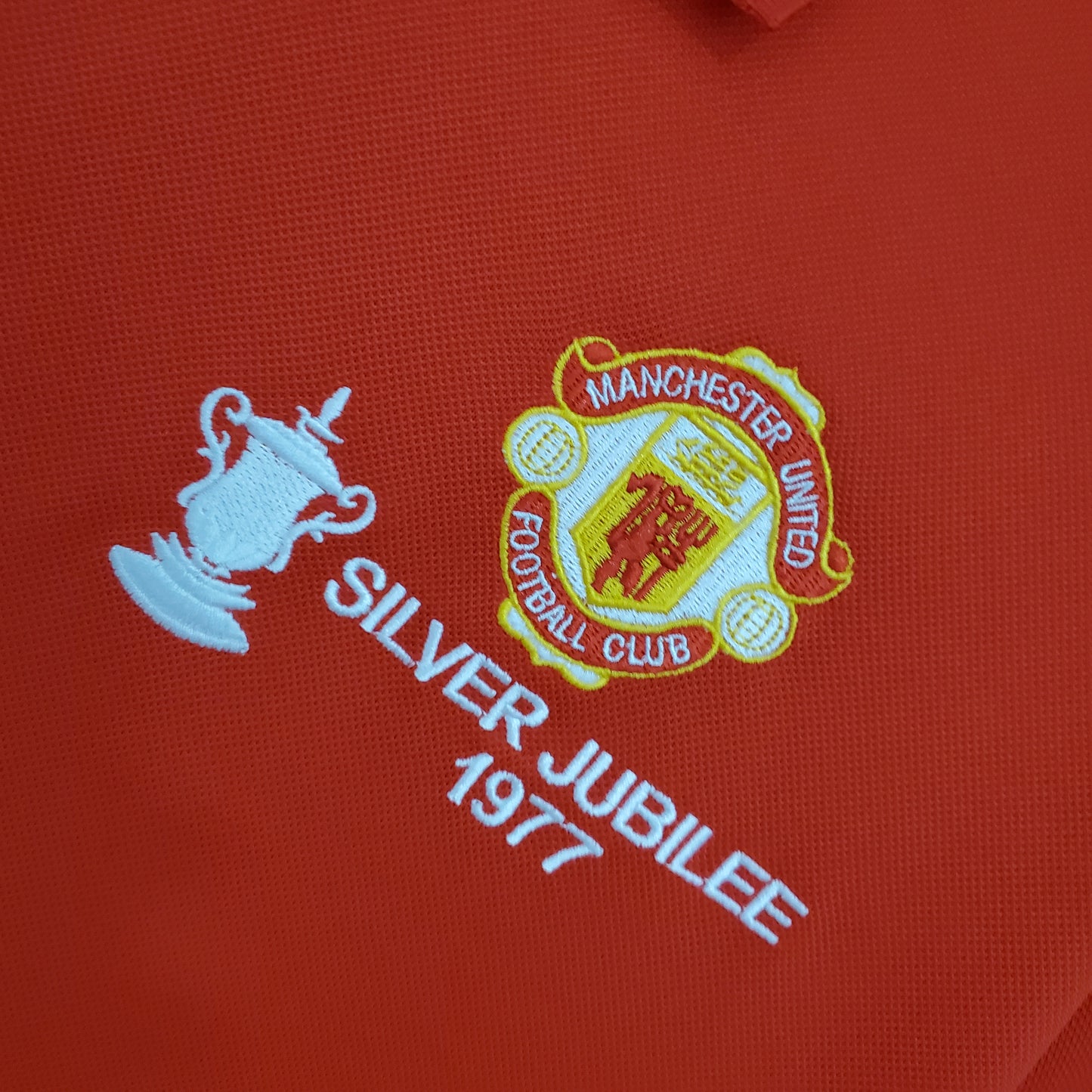 Camiseta Manchester United Copa Fa 1977