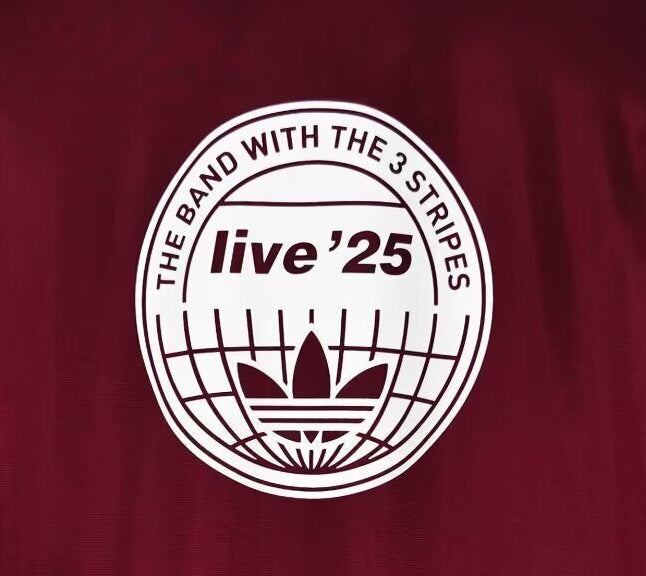 oasis Live 25 Tracksuit top Burgundy