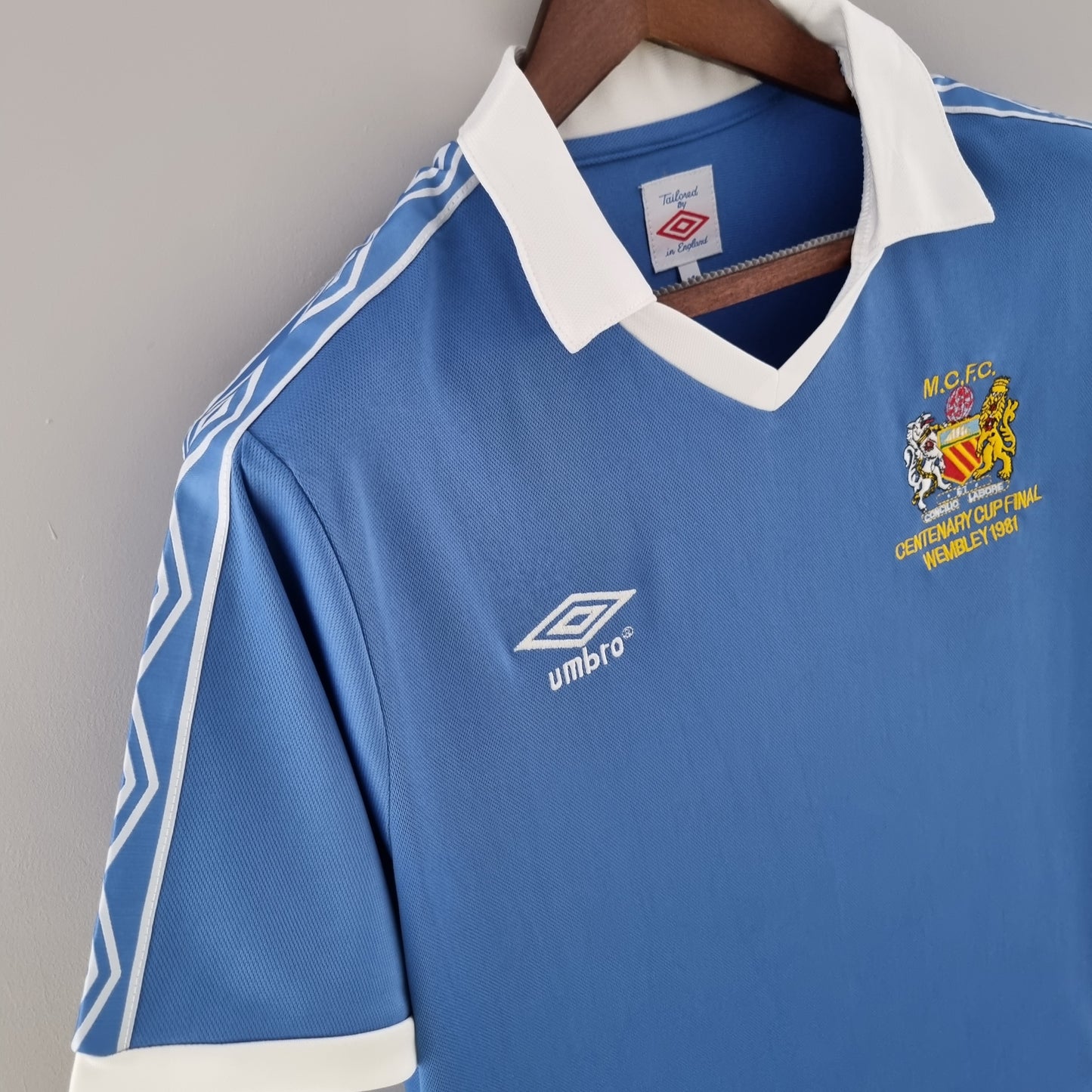 Manchester City 1981 FA Cup Final Jersey