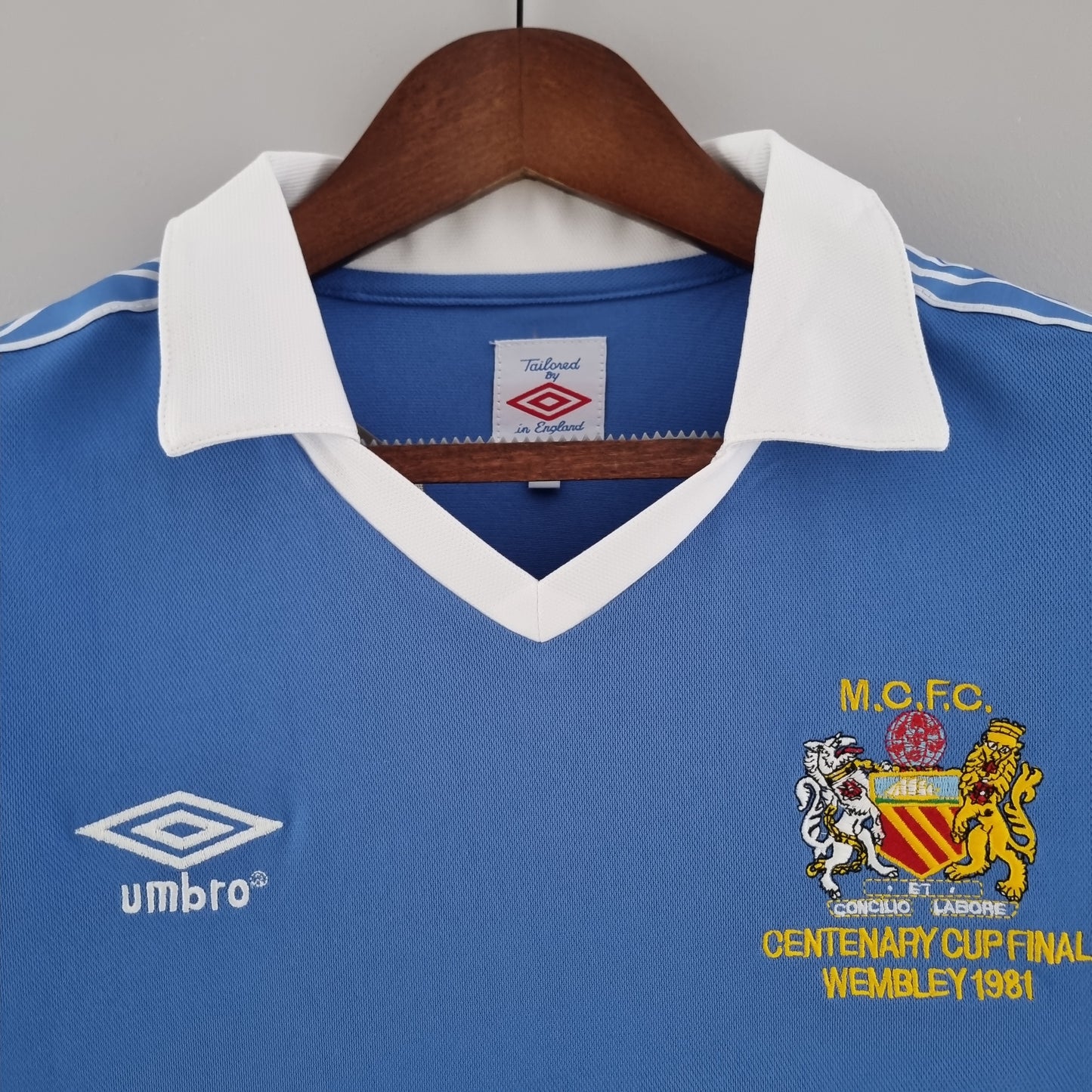 Manchester City 1981 FA Cup Final Jersey