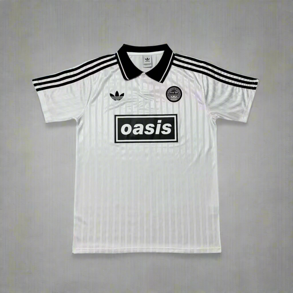 oasis Live 25 Jersey White